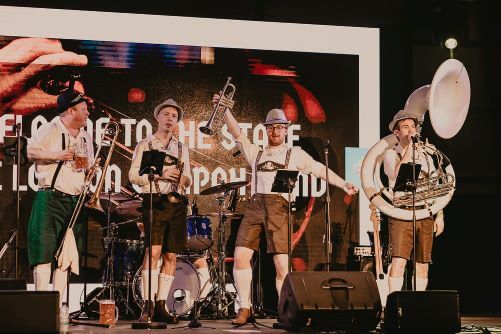 Hire Bavarian Brass band from Silver Dog Music